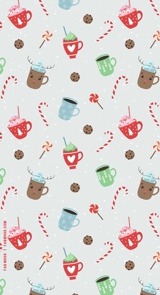 Festive Christmas Wallpapers To Bring Warmth & Joy To Any Device : Festive Blue Wallpaper