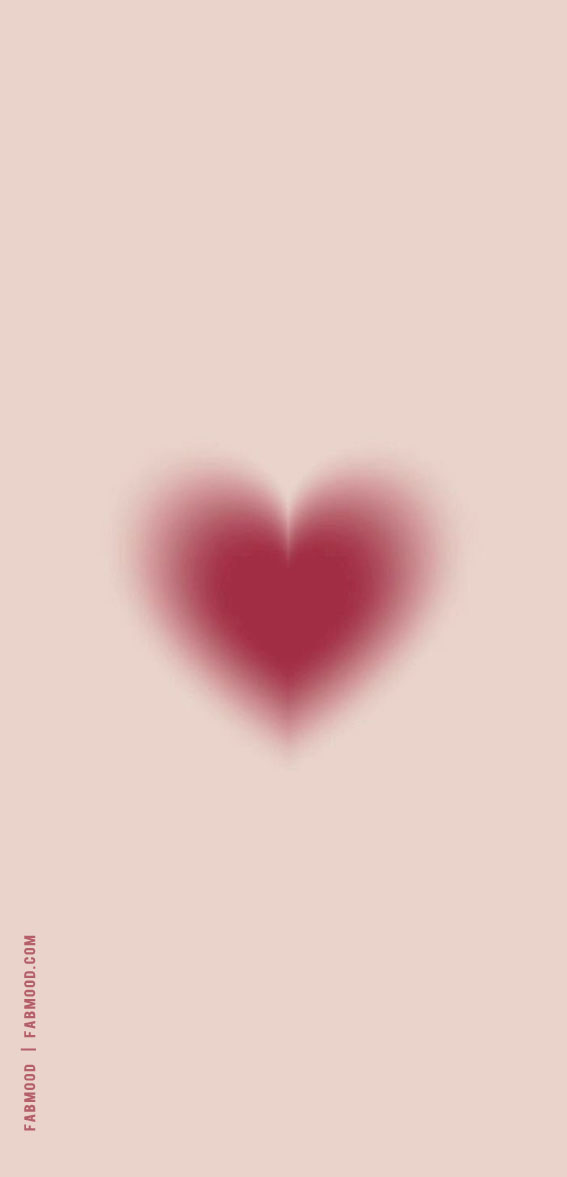 Soulful Auras & Heartfelt Harmony Wallpapers : Red Aura Heart Nude Background