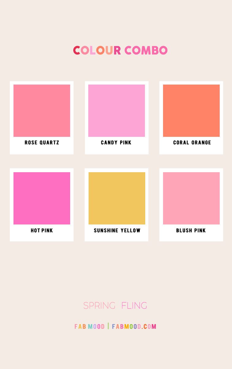 27 Spring Colour Palette Perfections : Spring Fling