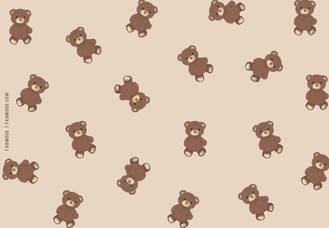 17 Cute Teddy Bear Wallpaper Ideas for Every Device : Teddy Bears Wallpaper for Desktop, Laptop & iPad