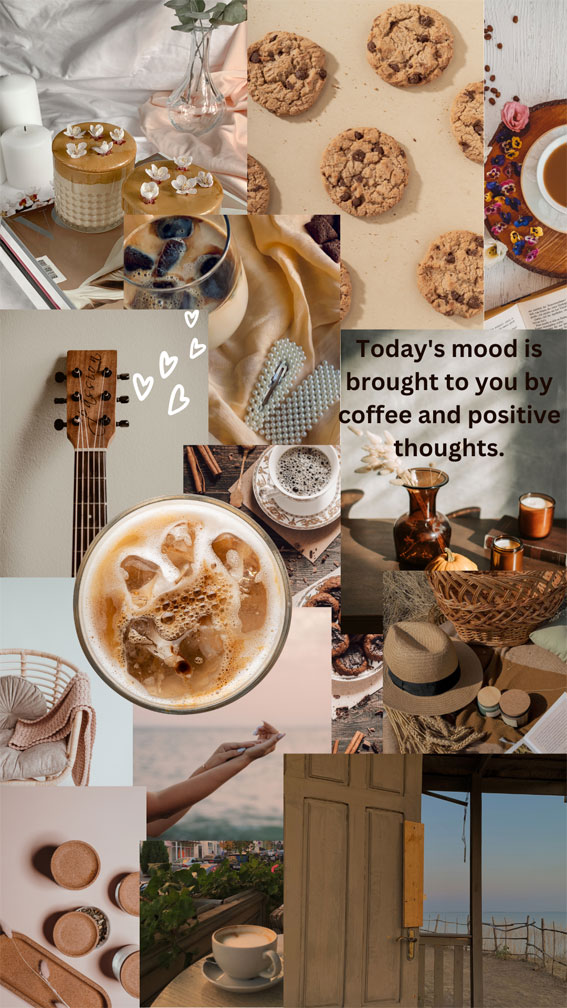 32 Short Sparks of Positivity Quotes : Today Mood is bought to you by coffee and positive thoughts