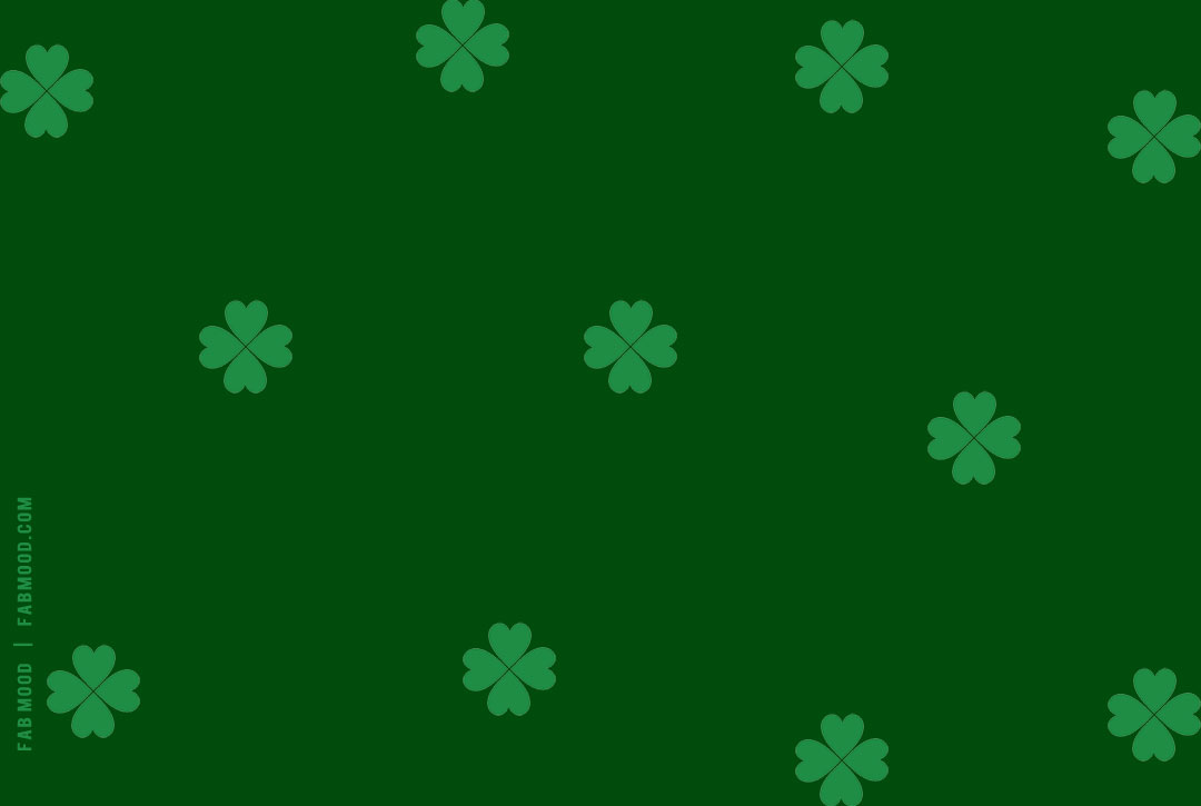March Wallpaper Ideas for Any Device : Shamrock Green Background for Desktop & iPad