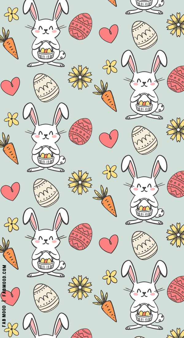 Easter Wallpapers For Every Device : Preppy Easter Pattern