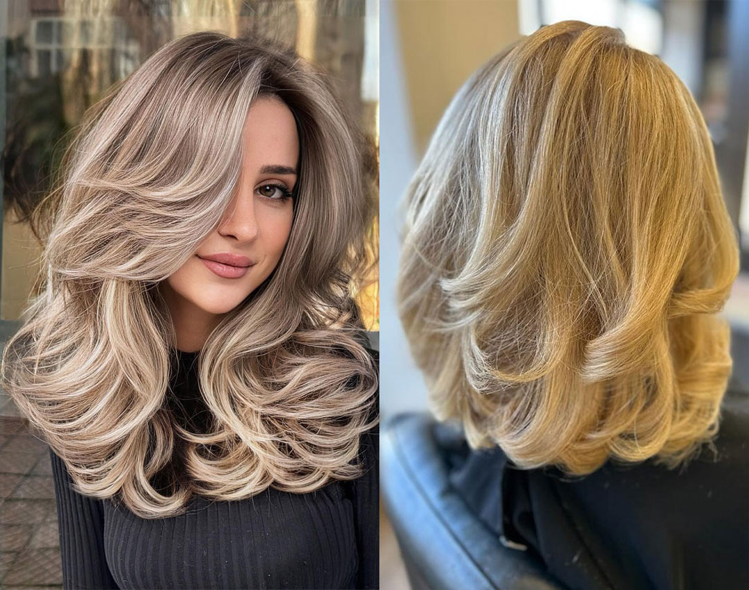 Blonde Bombshell: 12 Stunning Blonde Blowout Hairstyles for Light Locks