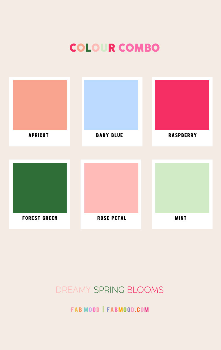 27 Spring Colour Palette Perfections : A Palette of Soft Elegance