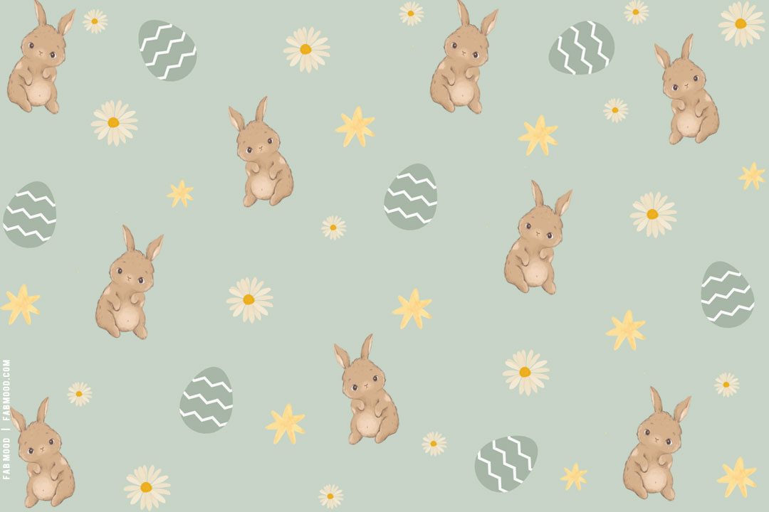 Easter Wallpapers For Every Device : Adorable Bunnies & Easter Eggs