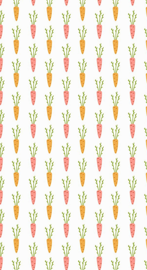 21 Easter Wallpapers Designed for Phones and iPhones : Carrot Wallpaper