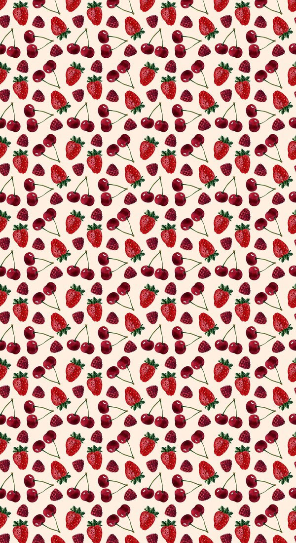 50 Preppy Wallpaper Ideas To Elevate Your Screen Style : Berry Delights