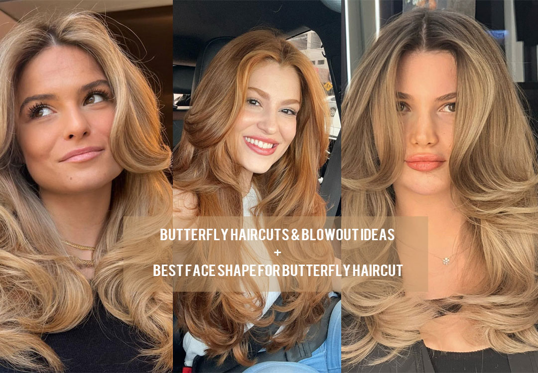 butterfly haircut with curtain bangs, butterfly haircut blowout what to ask for, Butterfly haircut blowout short hair, Short butterfly haircut blowout, Long butterfly haircut blowout, Butterfly haircut blowout straight hair, Butterfly haircut blowout long hair, blow dry butterfly haircut, blow out butterfly haircut