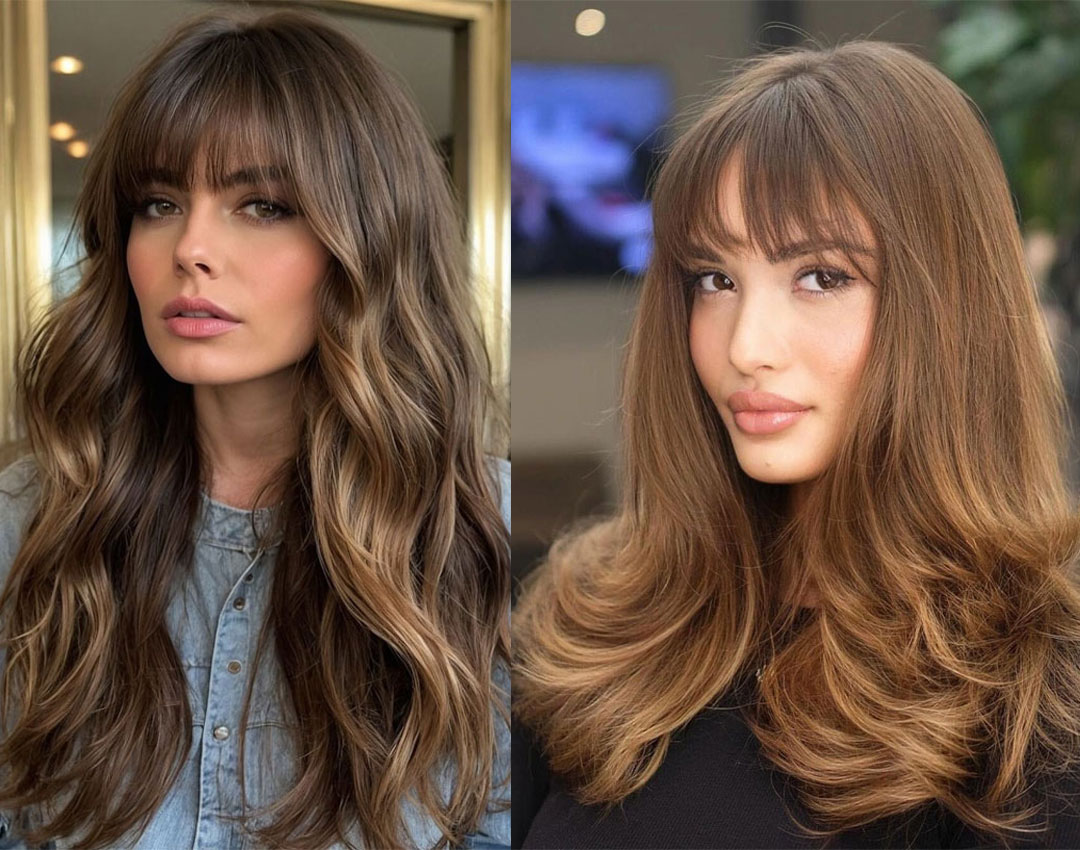 The Best Hairstyles to Complement Your Fringe : Bangs and Beyond