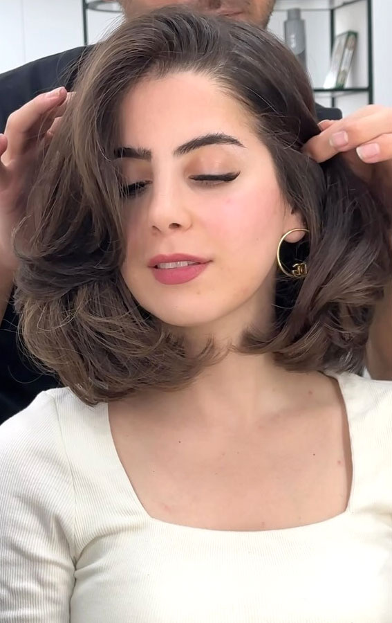bob side part, side parting hairstyles female, side part bob, side part layered haircut, Side part hairstyles, Side part hairstyles for long hair, side part long bob, side part medium length, side part haircut, side part short hair, side part haircut fade