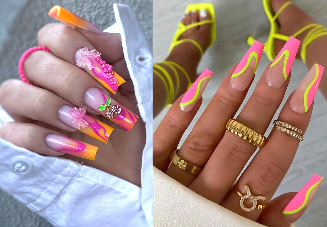 22 Bright Summer Nails : Bring Sunshine to Your Manicure